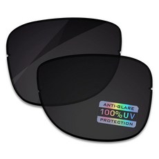 Bowyer 레이밴 RB8054 59mm 선글라스용 편광 교체 렌즈 - 블랙 84668