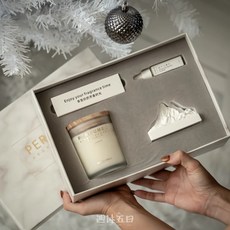 香氛蠟燭組 居家香氛 聖誕交換禮物, 蠟燭-烏木沉香