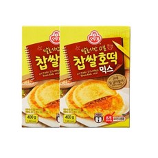 오뚜기 찹쌀호떡믹스 400g 2개, 7세트