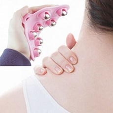 셀프 맛사지 구슬 안마기 글러브 목 바디 어깨마사지, 상세페이지 참조, 상세페이지 참조