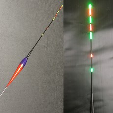 스마트전자찌6.0버젼 3~7점등 2.9~4.1g 다양한 부력 시인성 좋고 불량률 낮은 최신 스마트찌, 1개, 2.9g, 불꽃 6점등구슬램프형 스마트찌