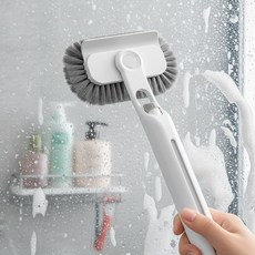 포런포런 올인원 세제분사 화장실 청소솔, 화이트, 1개