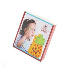 예술감각 실장난감 두뇌발달완구 창의력교구 도형막대 실꿰기