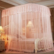 메종제나 캐노피 모기장 피치 200x220cm 공주침대캐노피