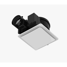 그렉스 원형고정압팬 GL-90MDS 욕실환풍기 담배냄새차단, GL-90MDS 전동뎀퍼, 고객직접설치