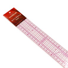 키링 50cm 그레이딩자 방안자 투명 아크릴 재단자 방한자 직선자 (cm전용), 키링50cm그레이딩자(cm전용), 1개