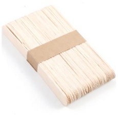 뷰티링크 왁싱전용 우드 스파츌라 3종 100개 셀프왁싱 브라질리언 페이스 왁식부자재, 우드 스파츌라 L, 50개