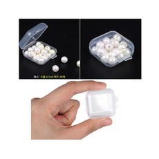 투명 라운드 이니셜 비즈 7mm악세사리, N(엔)