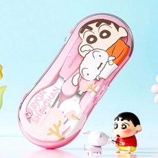 짱구 스푼포크 케이스세트-핑크q_d6+4SzA