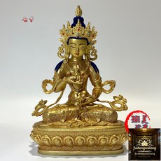 金剛薩埵純銅鎏金佛像精品藏傳7寸金剛薩埵菩薩銅像西藏工藝佛具, 1個, 七寸金剛薩埵