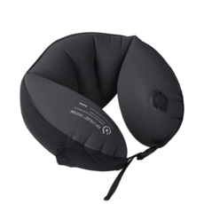 키크 keek 에어 넥쿠션 필로우오V2 휴대용 출퇴근용 여행용 특허 목베개 승무원 기내용, Charcoal