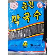 대량 업소용 춘천 막국수 면 사리 2kgX6 쟁반 비빔, 6개, 2kg