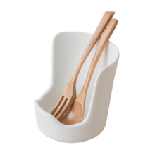 주방 냄비뚜껑 거치대 스탠드형 후라이팬뚜껑꽂이 뚜껑거치대, 화이트, 1개