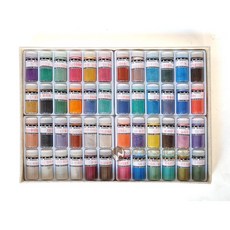 天雅 雲母48色礦物顏料, 詳見包裝