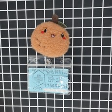 可愛水果鴨子造型伸縮識別證扣 護理師醫師證件夾 易拉扣, 1個