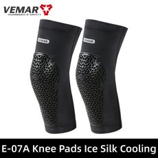 버전 남녀 아이스 슬리브 팔꿈치 보호대 라이딩 보호 장비 오토바이 자전거 오프로드 무릎 보호대팔꿈치, 색상: 2. Black-Knee / 크기: C. L