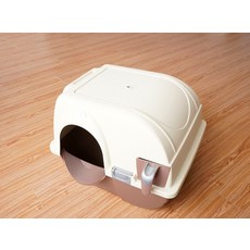 封闭式猫砂盆家用猫咪清洁厕所防外溅宠物清洁用品猫咪厕所批发, 1個, 55*45*46