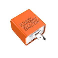 오토바이 LED 속도조절 릴레이 깜빡이 시그널램프 부하매칭 저항 시멘트 속도조정, 2P릴레이(색상랜덤), 1개