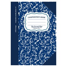 아이씨엘디자인 2026 먼슬리 플래너 A5 컴포지션 다이어리, 네이비블루, 1개
