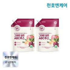 유기농 NFC 원액 100% 그대로 담은 ABC 주스 1000g 3팩, 1kg