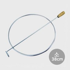 굴렁쇠 38cm 추억의 굴렁쇠 전통놀이 굴렁쇠 굴리기, 1개