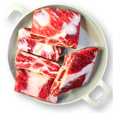 미트잇 미국산 소갈비찜 고기 탕용 찜용, 4개, 1kg