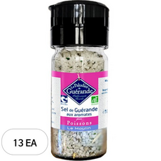 게랑드 생선을 위한 게랑드소금 그라인더, 70g, 13개