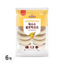 삼립 옥수수 미니 꿀호떡 요요 8입, 192g, 6개