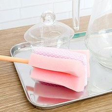 코쿠보 일본병솔 (선택 1) 병청소솔 좁은병 구석구석 청소솔, 1개, 대 핑크