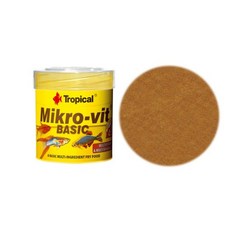 Tropical Mikro-vit BASIC 幼魚飼料 粉狀 50ml, 1個