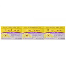 Bigelow Tea 가방 I Love Lemon 20개 (3개 팩), 36g