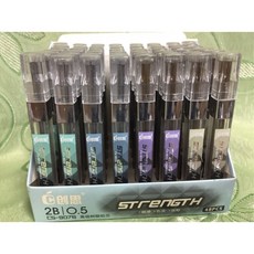 創思 CS-9076 STRENGTH 高級樹脂鉛芯 2B自動筆芯 0.5mm, 1個