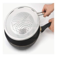덮개 후라이팬 뚜껑 기름 방지 망 30cm 프라이팬 스텐 주방 생선 스테인리스 용품 커버