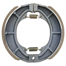 RedCap 125mm 후면 드럼 브레이크 슈 패드 교체 50cc 110cc 125cc 150cc 250cc 스쿠터 모페드 ATV 고 카트 GY6 QMI/QMJ 152/157, RedCap 125mm 후면 드럼 브레이크 슈 패드 교