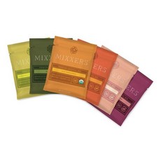 Mixxers Sample Pack Premium Cocktail Mix Packets (Margarita Spicy Margarita Mai Tai Paloma Ol, 샘플 팩, 6개입(1팩), 1개, 6