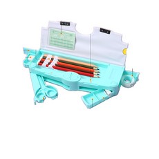 매직 요술필통 버튼식 9가지 멀티 기능, 2번 파랑