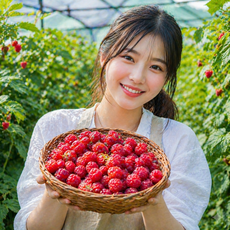프리미엄 생 산딸기 햇 제철 생과 산지직송, 1박스, 250g (1팩)