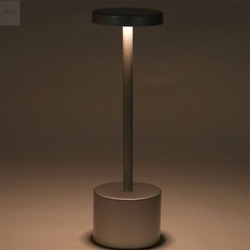 올샵 무선 터치 테이블 스탠드 F-01 실버 탁상조명