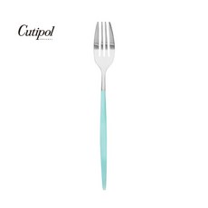 Cutipol MIO 蒂芬妮藍霧面柄不銹鋼 18.5cm點心叉 葡萄牙手工餐具, 1個
