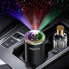 스마트 자동차 방향제 세 가지 색상의 별이 빛나는 하늘 프로젝션이 적용된 자동 온/오프 3가지 조절 가능한 미스트 모드 충전식 티잔테 파라 카로 쾰른