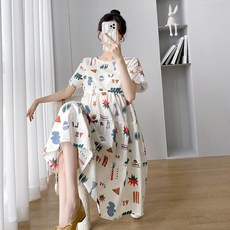 리브웨이브 임산부원피스 사이즈넉넉한 임부티셔츠