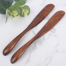 알콩달콩 우드 버터나이프 2개 나무버터나이프