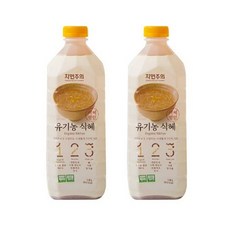 자연주의 유기농 식혜, 1개, 1.8L, 2개