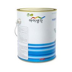 삼화 아이생각 외부프로 외벽 페인트 담장 친환경 셀프 콘크리트 외부 무광 백색, 화이트, 4L, 1개