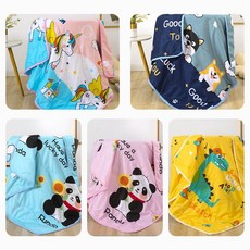 패드 오색달록동물차렵이불 어린이집 낮잠이불 사계절, 판다핑크