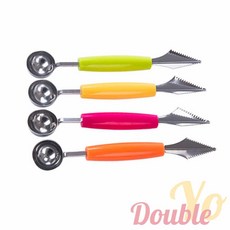 요비월드 과일 화채 조각칼 스쿱 샐러드스푼 과일조각도 과일카빙, 과일화채스쿱, 1개