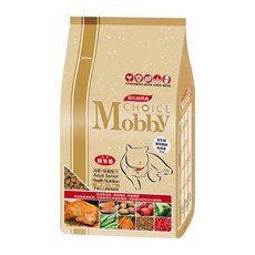 Mobby 莫比 高齡貓 保健配方 貓飼料 貓糧 老貓飼料, 1.5kg, 1個, 雞肉