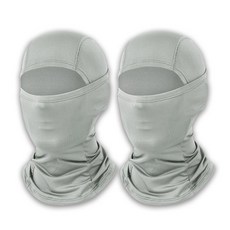 CULT 사계절 자전거 오토바이 냉감 바라클라바 1+1, AT바라클라바 연그레이1개+연그레이1개