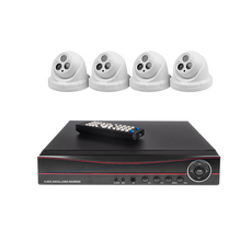 DVR NVR 4채널 8채널 CCTV 카메라 녹화기 풀패키지 실내형 실외형 내장하드 추가옵션, DVR(4채널)실내용x4, 선택안함, 1개