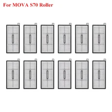 (MOVA S70 롤러 Pro Ultra 액세서리 예비 부품 메인 사이드 브러시 필터 먼지 봉투, 16 Set D